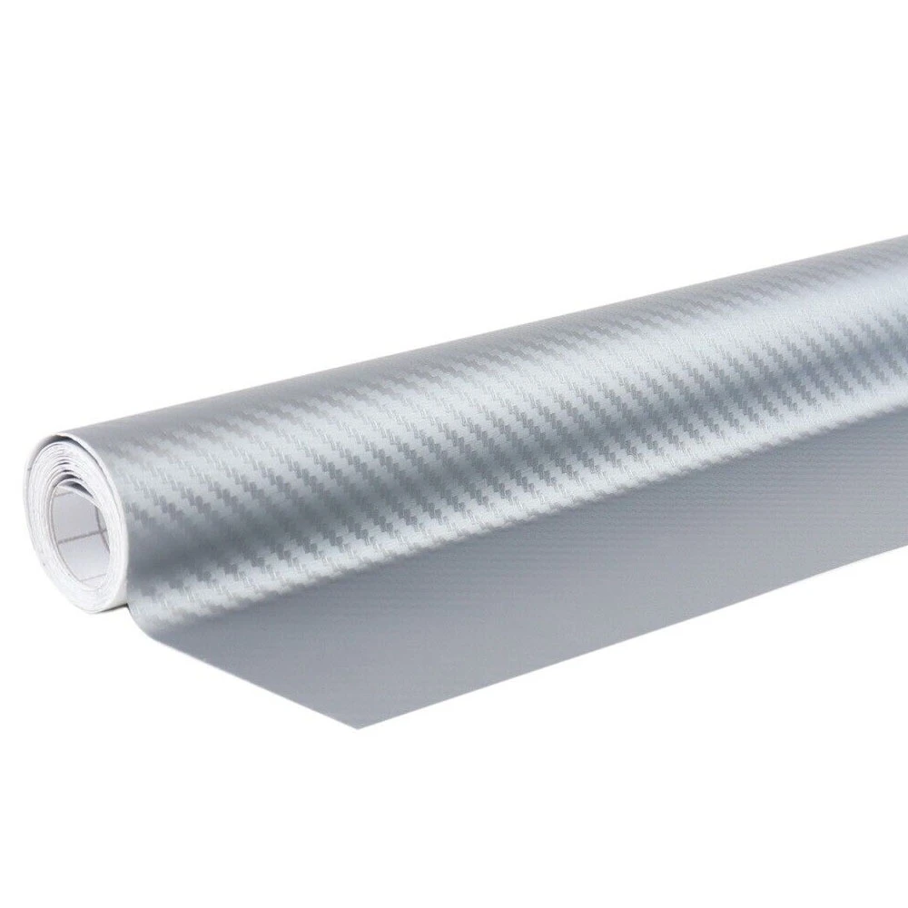 Karbon ezüst fólia 60x100cm Maxeed M0259