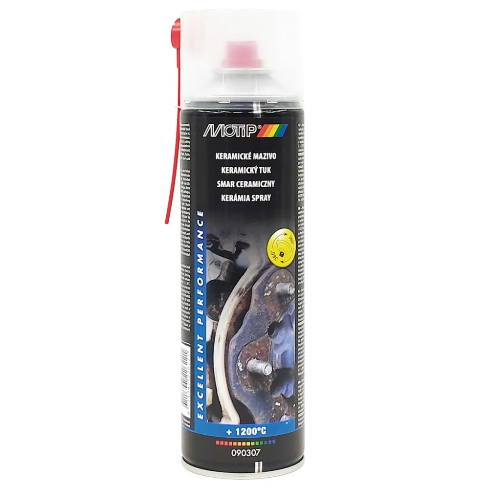 Kerámia, hőálló kenőspray (-40°C-tól +1200°C-ig) 500 ml Motip Ceramic Grease Spray 090307