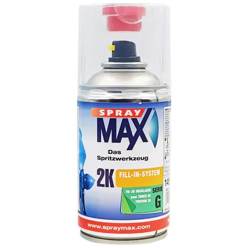 Kétkomponensű 2K színtelen lakk (fényszóró polírozáshoz) SprayMax 250ml
