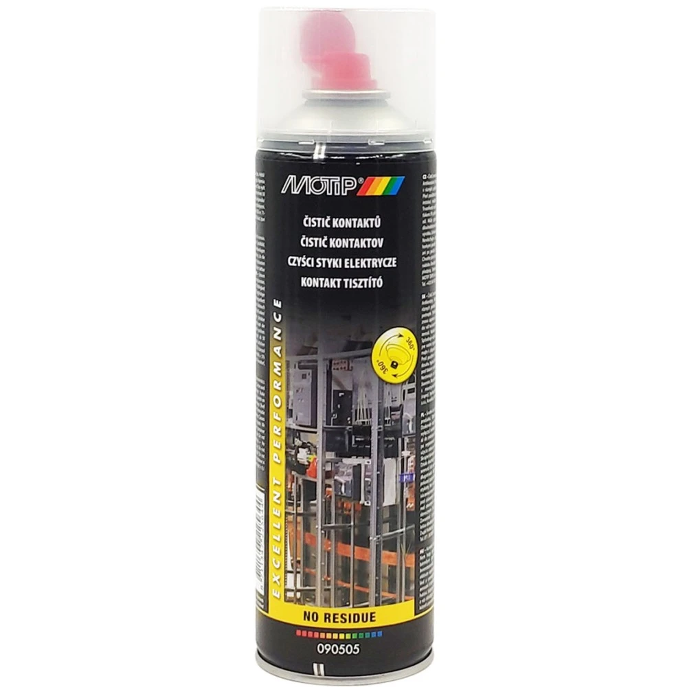 Kontakt tisztító spray 500 ml Motip 090505