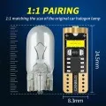 LED T10 3db SMD fehér CANBUS 12-24V AUTOLIFE T10-2025-3SMD