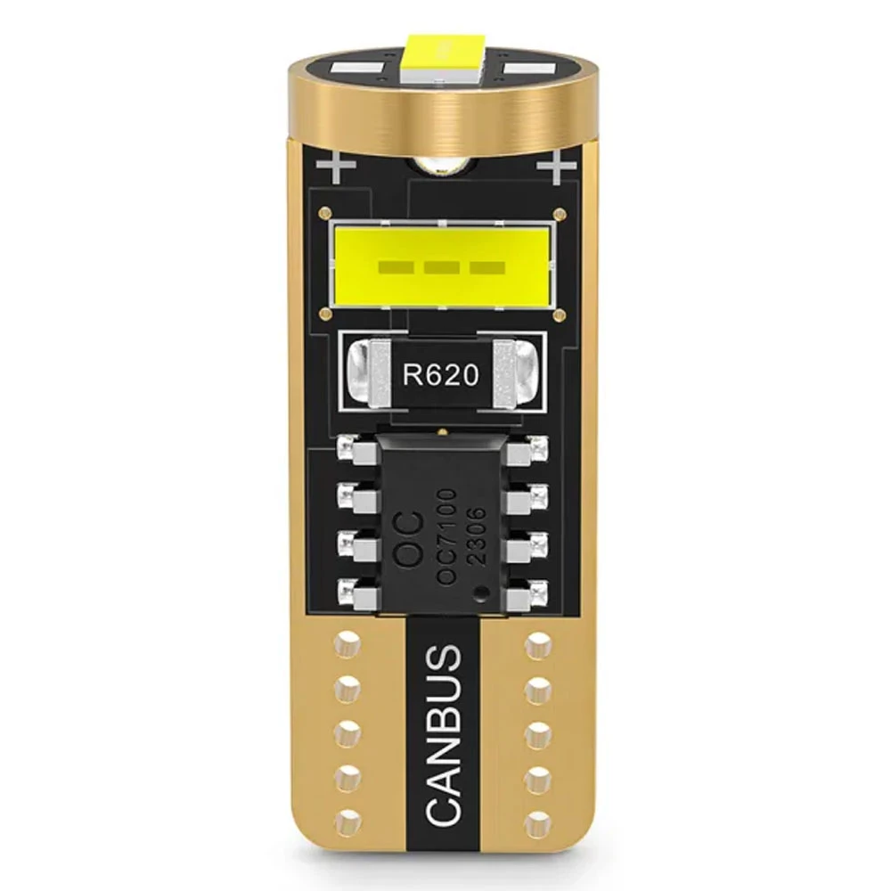 LED T10 3db SMD fehér CANBUS 12-24V AUTOLIFE T10-2025-3SMD