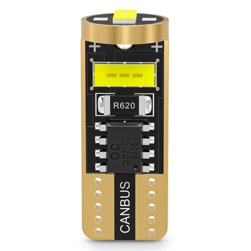 LED T10 3db SMD fehér CANBUS 12-24V AUTOLIFE T10-2025-3SMD