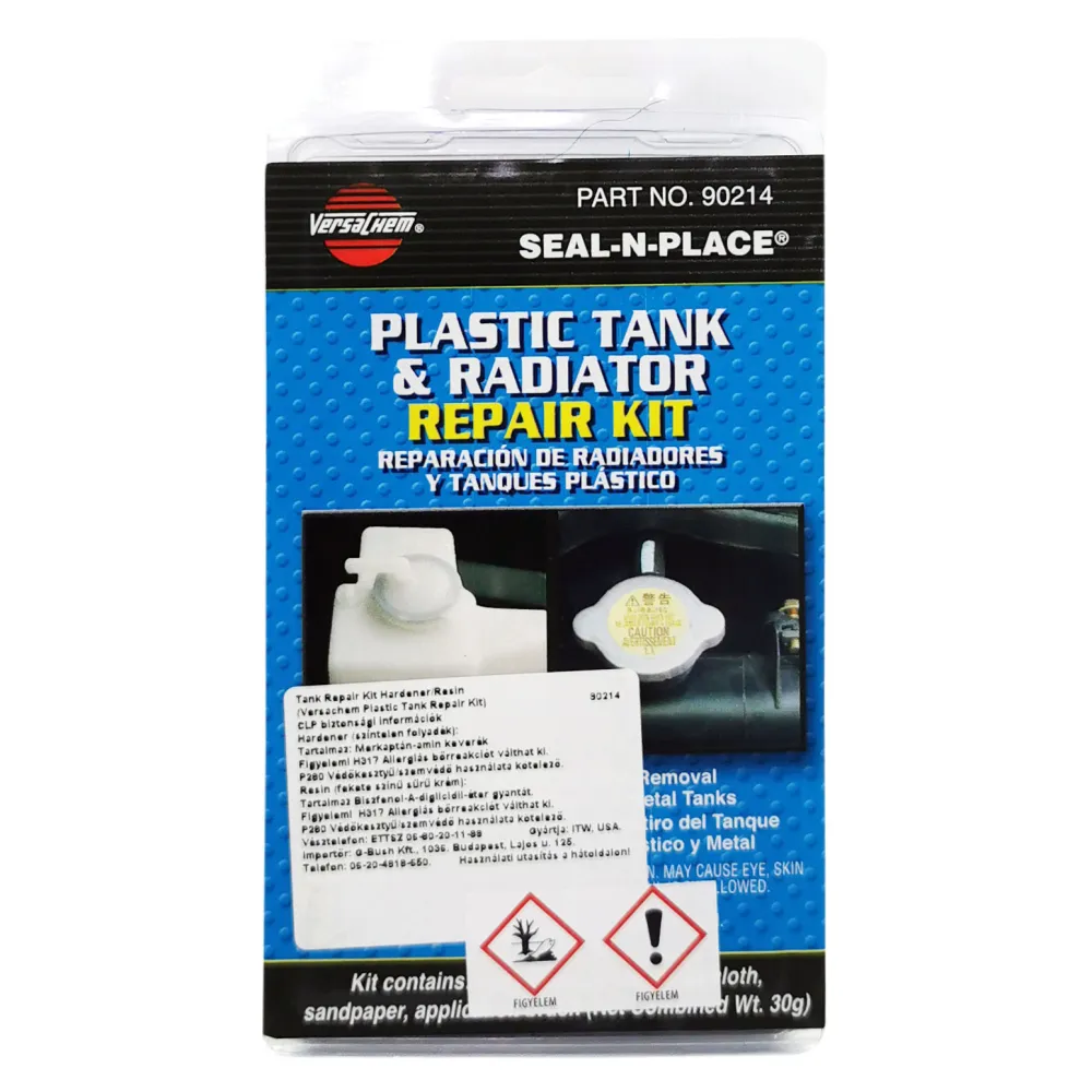 Műanyag és fém tank - és hűtőjavító készlet 90214