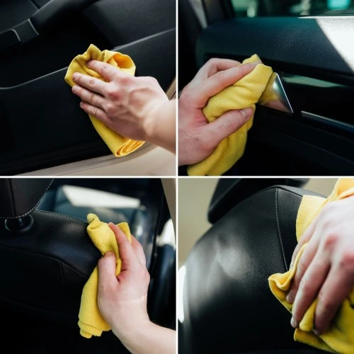 Műszerfal- és műanyag tisztító hab 750 ml K2 Oskar 