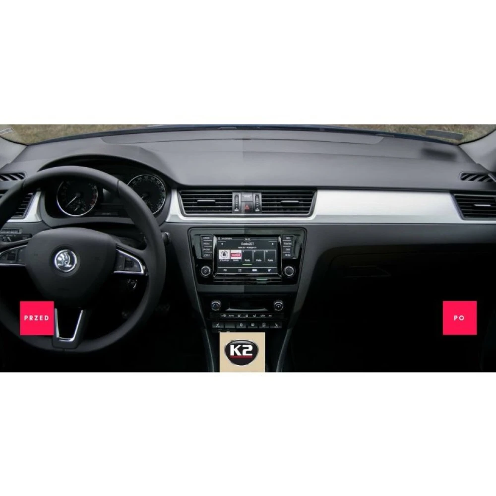 Műszerfalápoló gél készlet K2 Omega