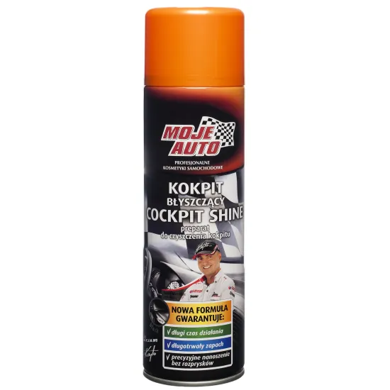 Műszerfalápoló magas fényű spray Black (férfi parfüm) illattal 750 ml Moje Auto 19-113 Műszerfalápoló magas fényű spray Black (férfi parfüm) illattal 750 ml Moje Auto 19-113