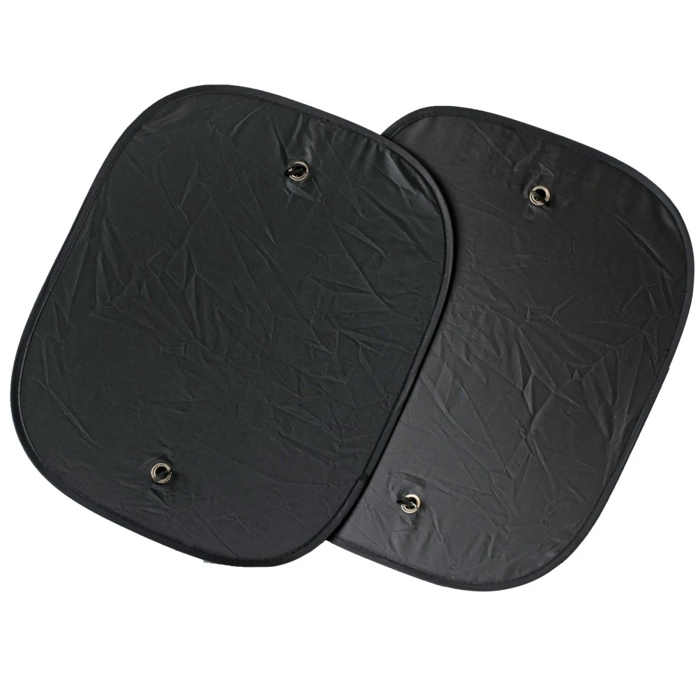 Napvédő fényvisszaverő réteggel oldalabalkra 45x35cm 2db-os fekete-ezüst 94760