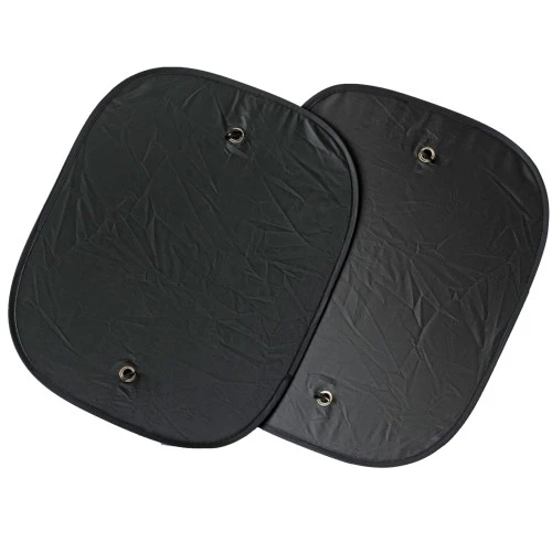 Napvédő fényvisszaverő réteggel oldalabalkra 45x35cm 2db-os fekete-ezüst 94760