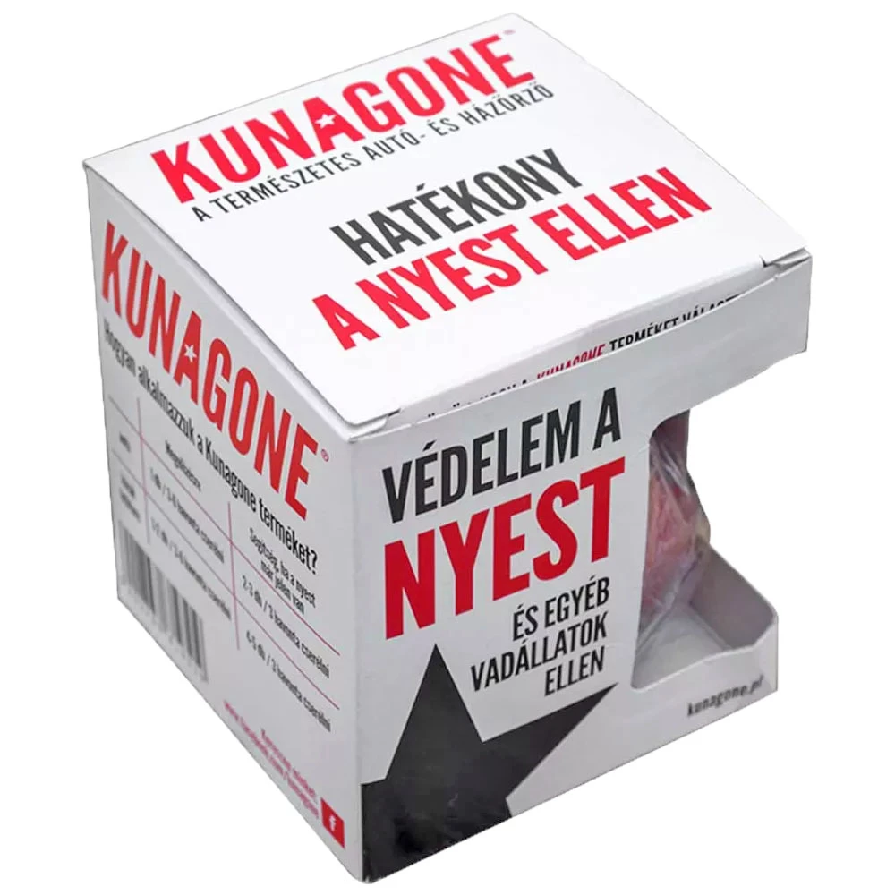 Nyestriasztó zsák természetes összetevőkből Kunagone