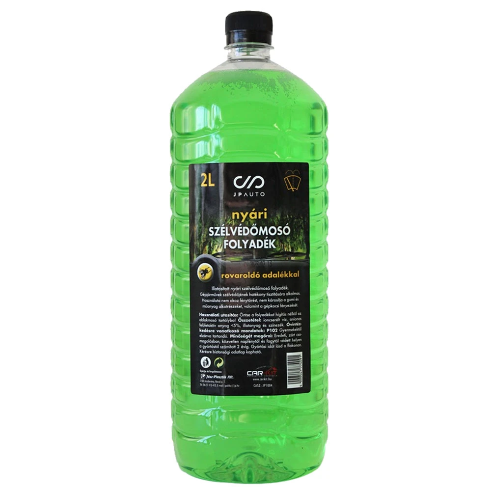 Szélvédőmosó nyári bogároldó adalékkal 2 liter JP Auto