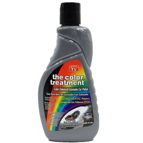 Színpolír szürke színű carnauba és P.T.F.E adalékkal 354ml the treatment