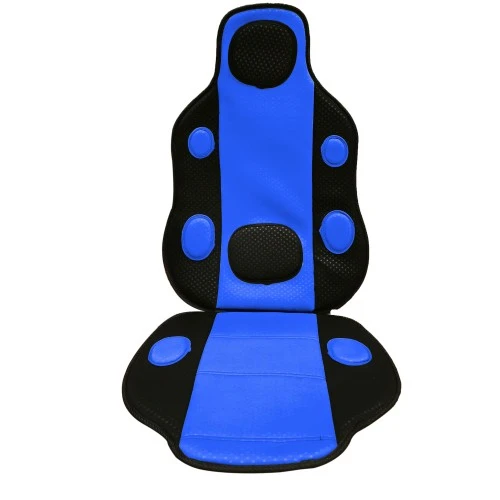 Ülésvédő fekete-kék színű, kagyló és pilóta ülésekhez AM1618