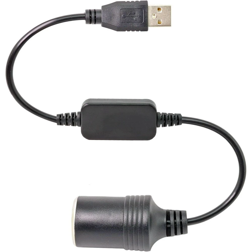 USB szivargyújtó átalakító kábel 5V ->12V 