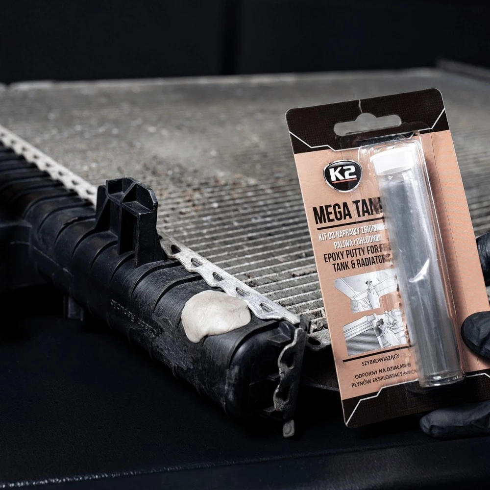 Üzemanyagtartály javító epoxy gyurma K2 Mega Tank
