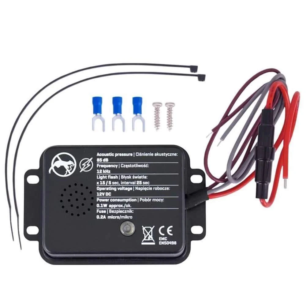 Nyestriasztó autóba ultrahangos és villanó funckióval CM58108