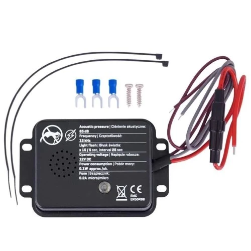 Nyestriasztó autóba ultrahangos és villanó funckióval CM58108