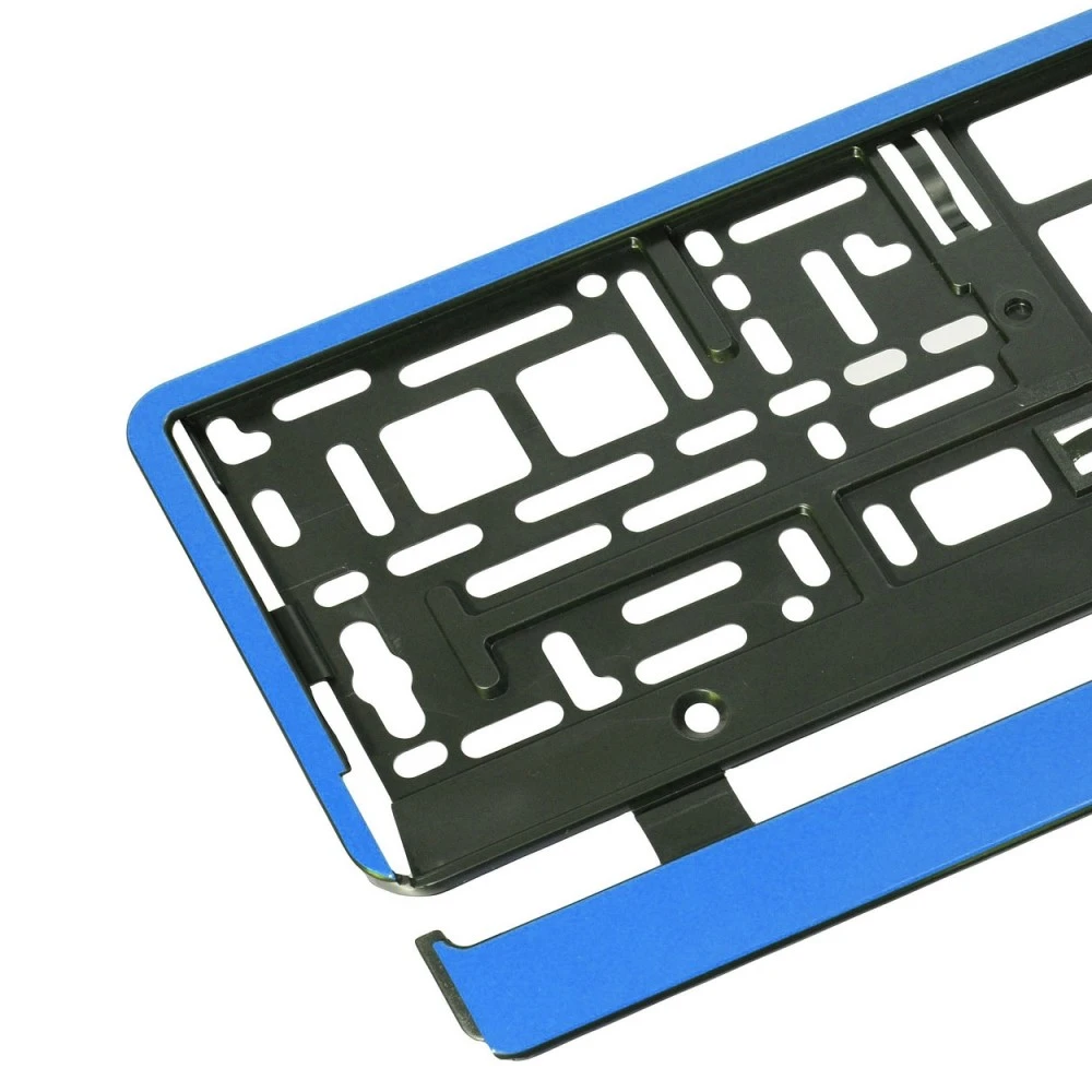 Rendszámtábla tartó kék db-os 91569