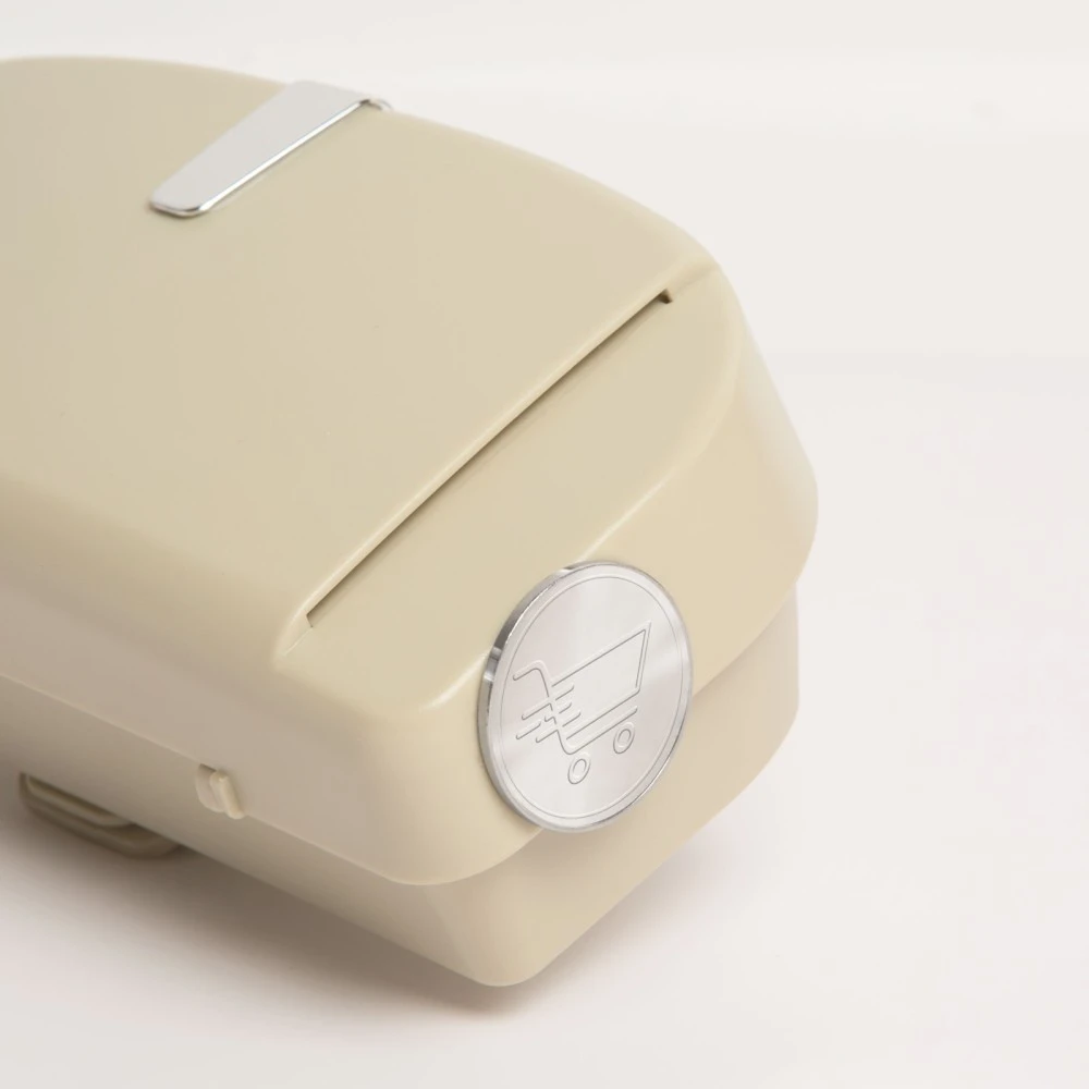 Szemüvegtartó és kártyatartó napellenzőre bézs 55685BE