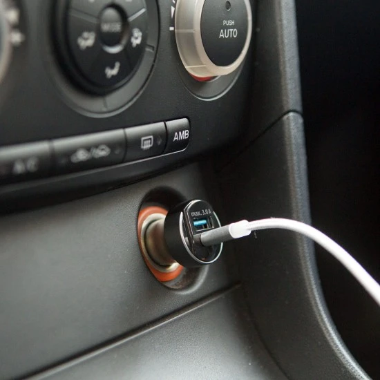 Autós szivargyújtó adapter Type-C PD és USB aljzattal, gyorstöltéssel 55025 Autós szivargyújtó adapter Type-C PD és USB aljzattal, gyorstöltéssel 55025