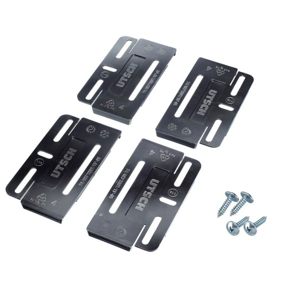 Keret nélküli prémium rendszámtábla tartó pár Simple-Fix 583199