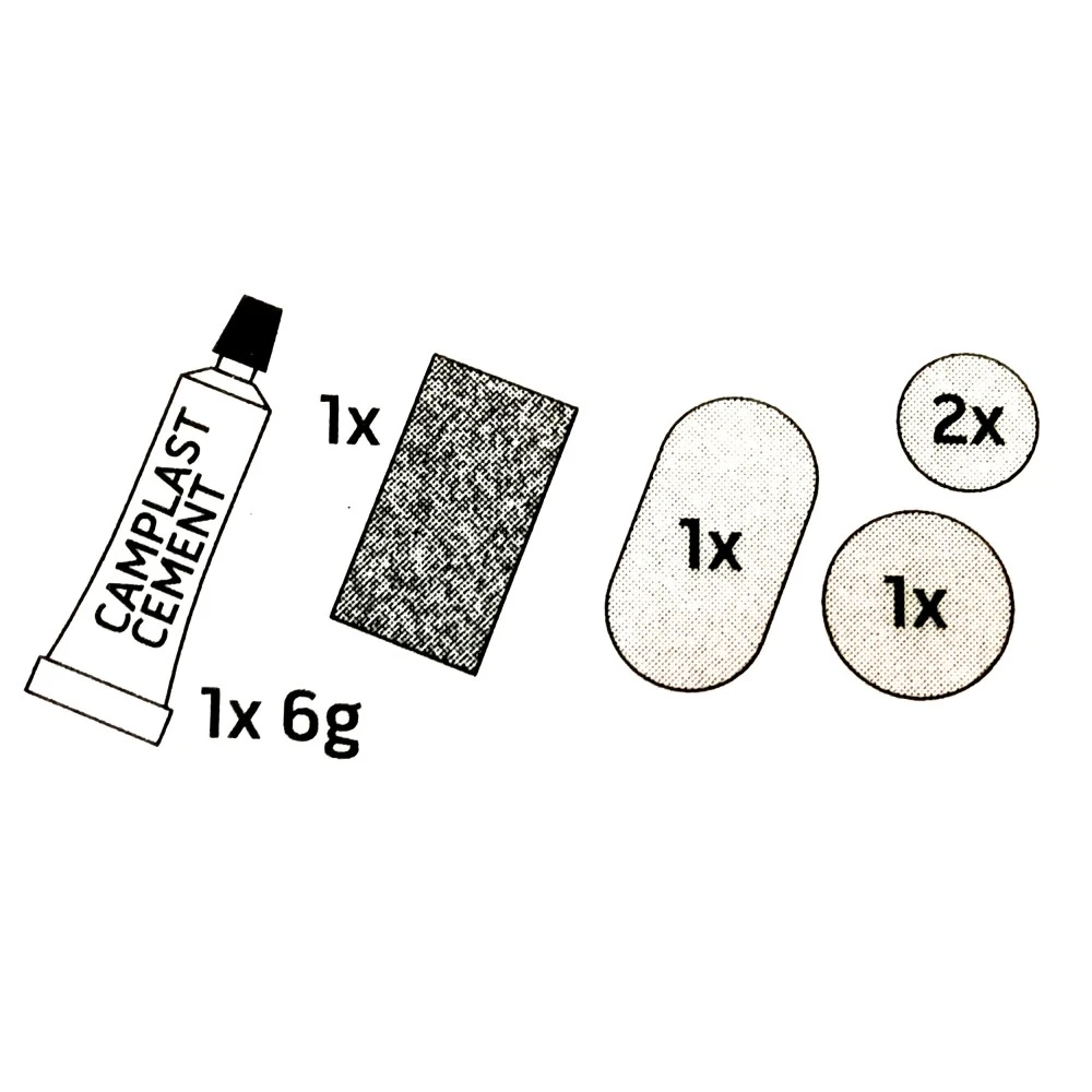 Kemping (sátor, ponyva, táska stb...) javító készlet Tip-Top