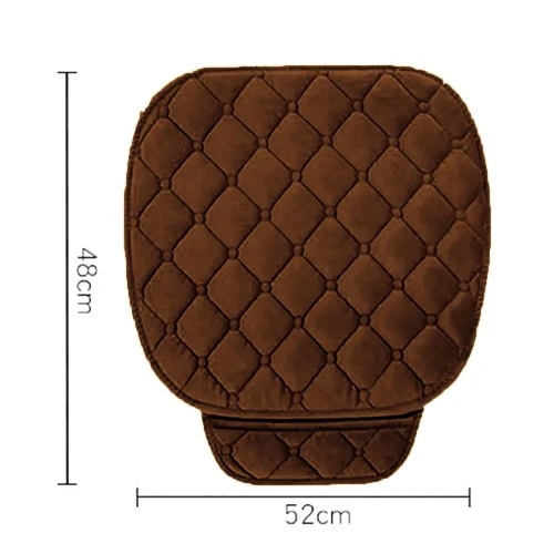 Ülésvédő ülőpárna, plüss, barna Maxeed 7103