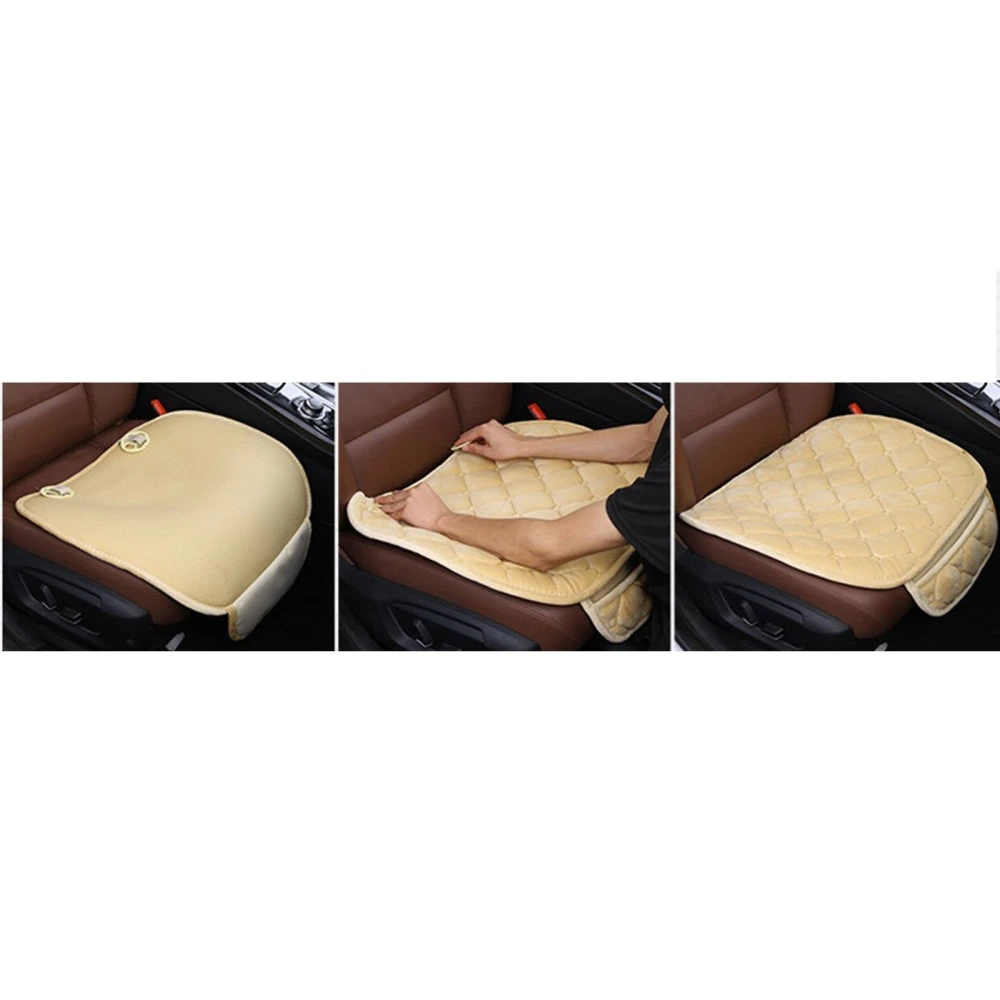 Ülésvédő ülőpárna, plüss, barna Maxeed 7103