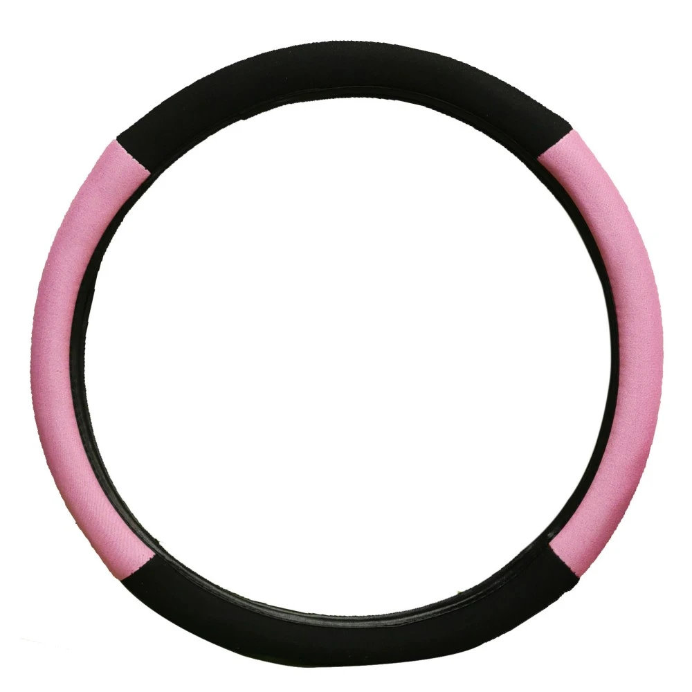 Ülésuzat szett fekete-pink pillangó mintával és ajándékkal AG23001B/Pink