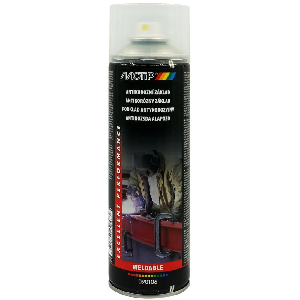 Rozsdásodás elleni alapozó spray 500 ml Motip 090106