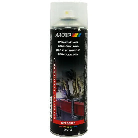 Rozsdásodás elleni alapozó spray 500 ml Motip 090106 Rozsdásodás elleni alapozó spray 500 ml Motip 090106