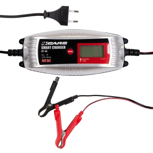 Automatikus mikroprocesszoros akkumulátortöltő 4A 98096