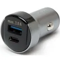 Autós szivargyújtó adapter Type-C PD és USB aljzattal, gyorstöltéssel 55025