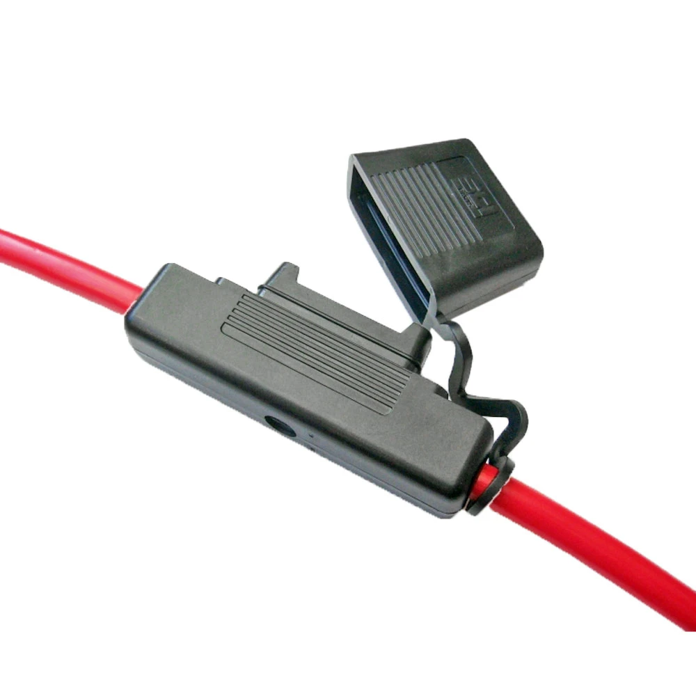 Biztosíték tartó MAXI késes, vízhatlan, lengő 120A-ig