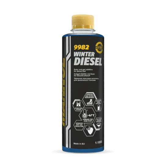Diesel üzemanyagadalék dermedésgátló (250 literhez) 250 ml Mannol 9983 Diesel üzemanyagadalék dermedésgátló (250 literhez) 250 ml Mannol 9983