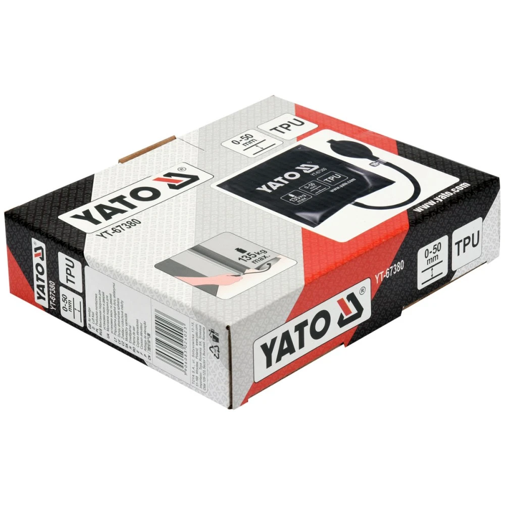 Emelőpárna kézi pumpával Yato YT-67380