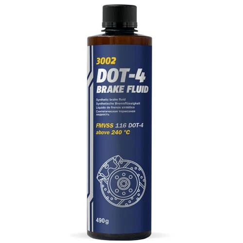 Fékfolyadék DOT-4 490gr Mannol 3002