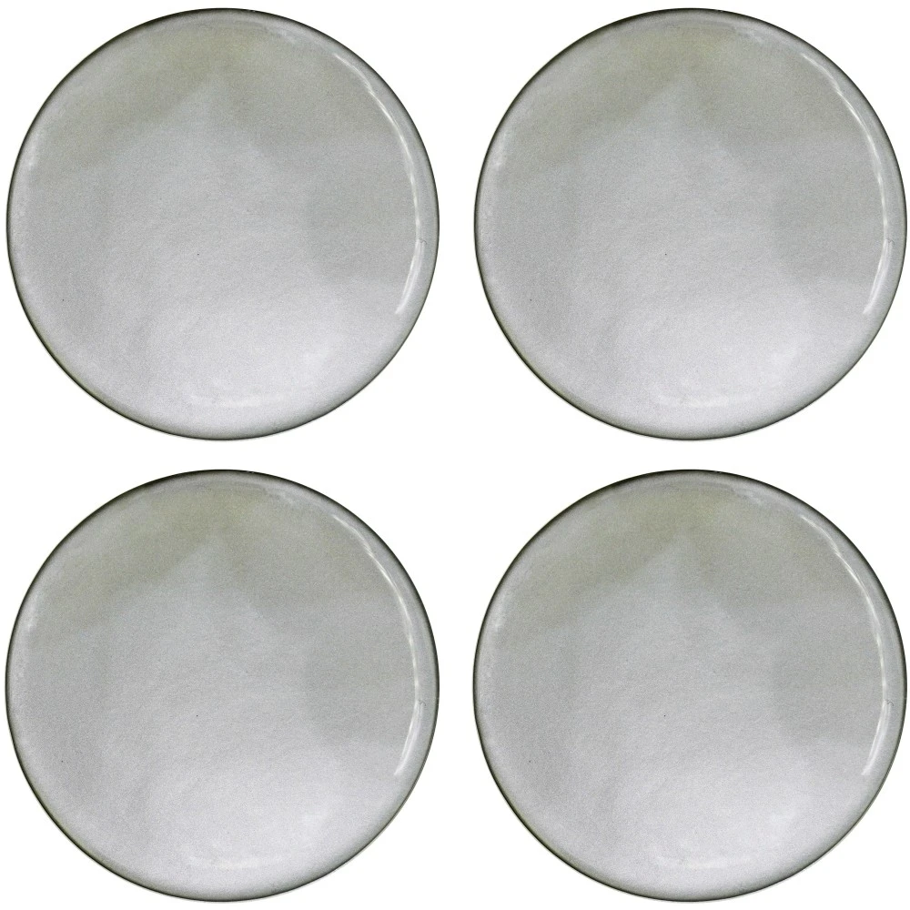 Felni közép matrica ezüst színben, prémium műagyantás 4db-os szett