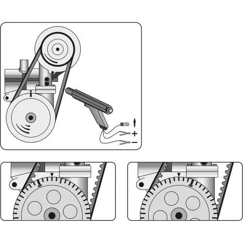 Gyújtásállító stroboszkóp 12V profi YATO YT-7310