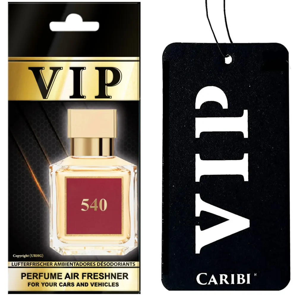 Illatosító Caribi VIP Nr. 540 - inspirálta - Maison Francis Kurkdjian Baccarat Rouge