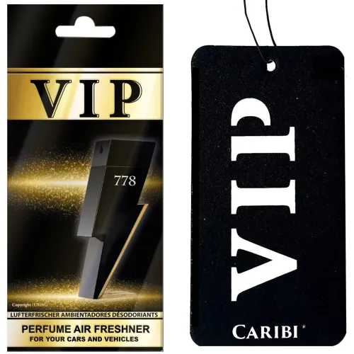 Illatosító Caribi VIP Nr. 778 - inspirálta - Carolina Herrera Bad Boy EDT