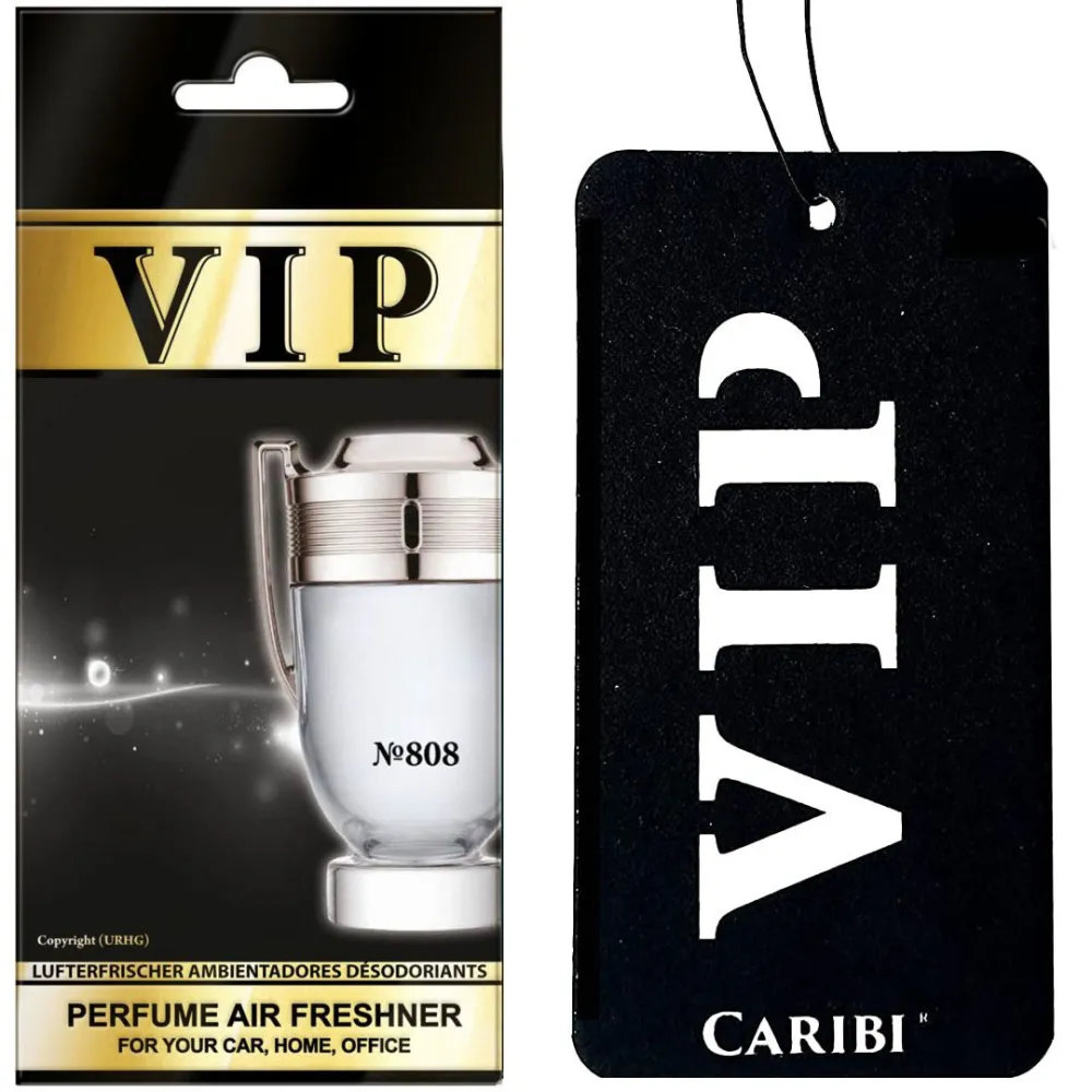 Illatosító Caribi VIP Nr. 808 - inspirálta - Paco Rabanne Invictus