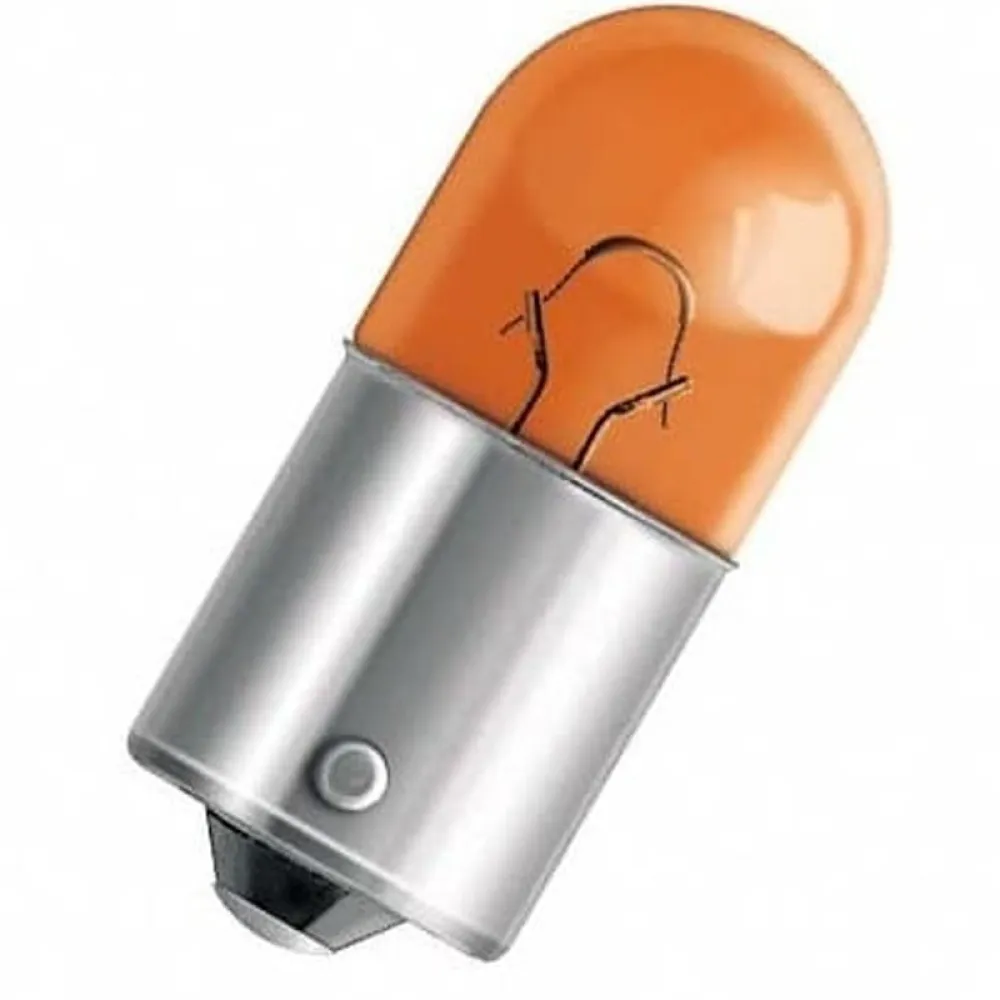 Izzó 12V/10W Bau15s Ry10W narancssárga Osram 5009
