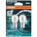 Izzó 12V/21W/BAU15s DIADEM CHROME szett Osram 7507DC-02B (2db)