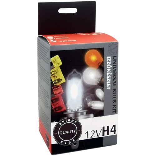 Izzókészlet 12V/60/55W H4 Bright Ride