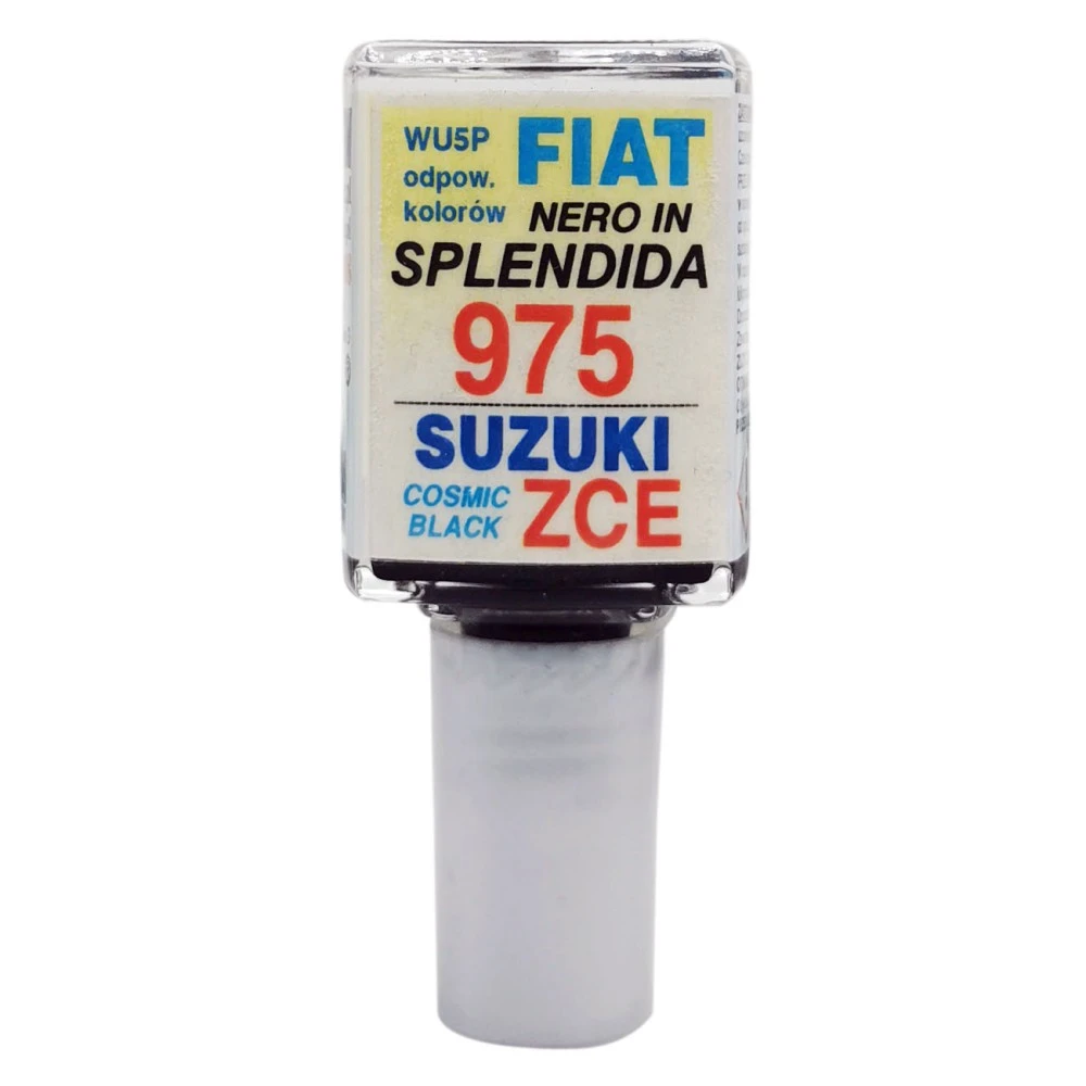 Fiat Nero In Splendida 975 / Suzuki Cosmic Black ZCE, WU5P javítófesték 10ml