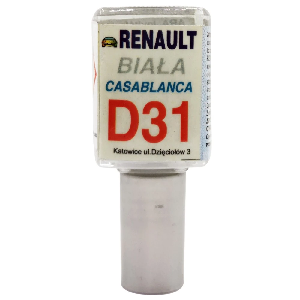 Javítófesték Reanult Casablanca fehér D31 Arasystem 10ml