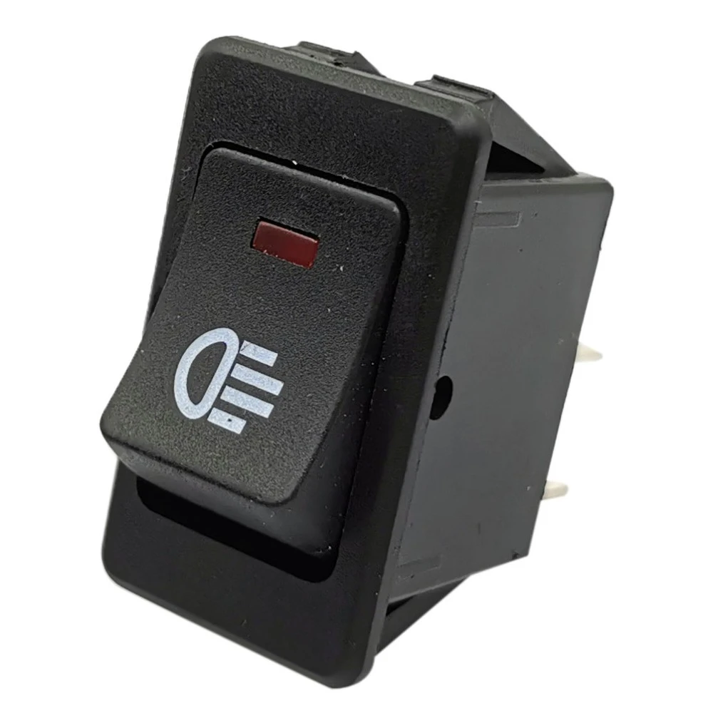 Kapcsoló billenő, ködlámpa piros LED-es TS149