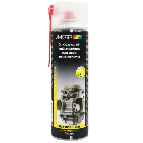 Karburátor tisztító spray 500ml Motip Carburettor Cleaner 090510