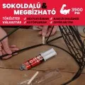 Kétkomponensű extra erős átlátszó ragasztó J-B Weld 50112